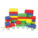 בריקים גדולים 40 יח + גלגלים